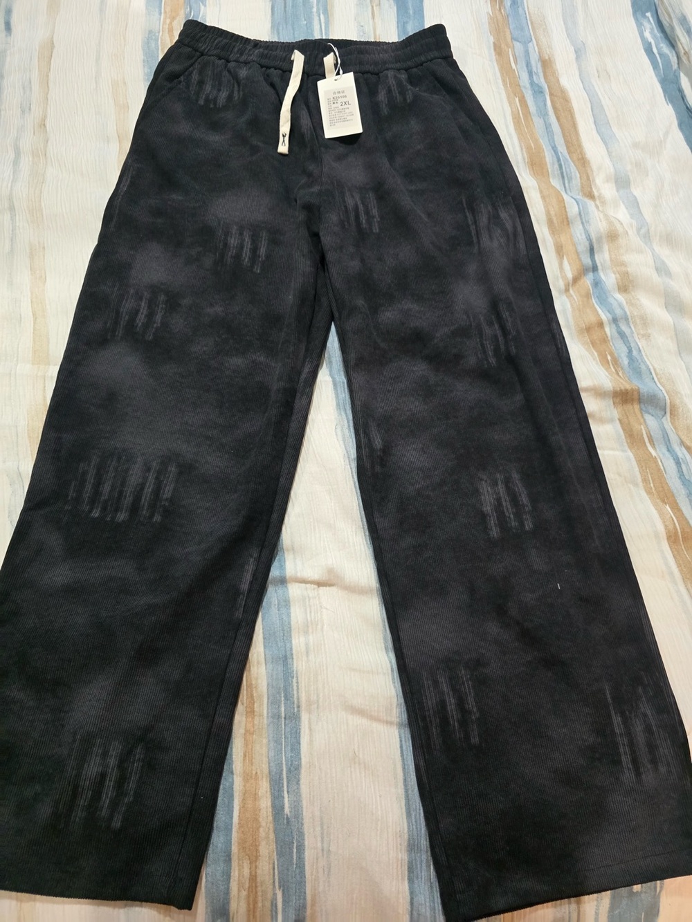 A-Z Official Denim-Effect Luxury Joggers - 2026 Collection